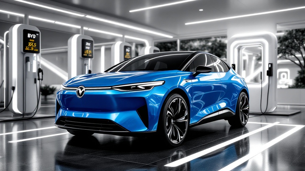 Быстрая зарядка электромобилей: как BYD меняет будущее и устанавливает новые рекорды в индустрии