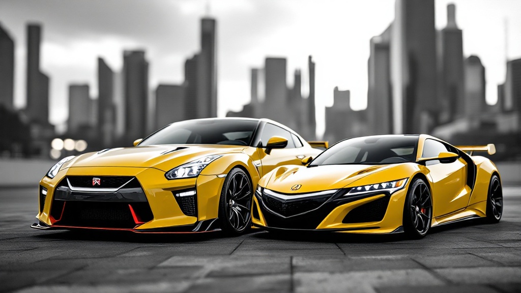 Nissan GT-R и Acura NSX: Как совместная платформа может изменить будущее суперкаров?