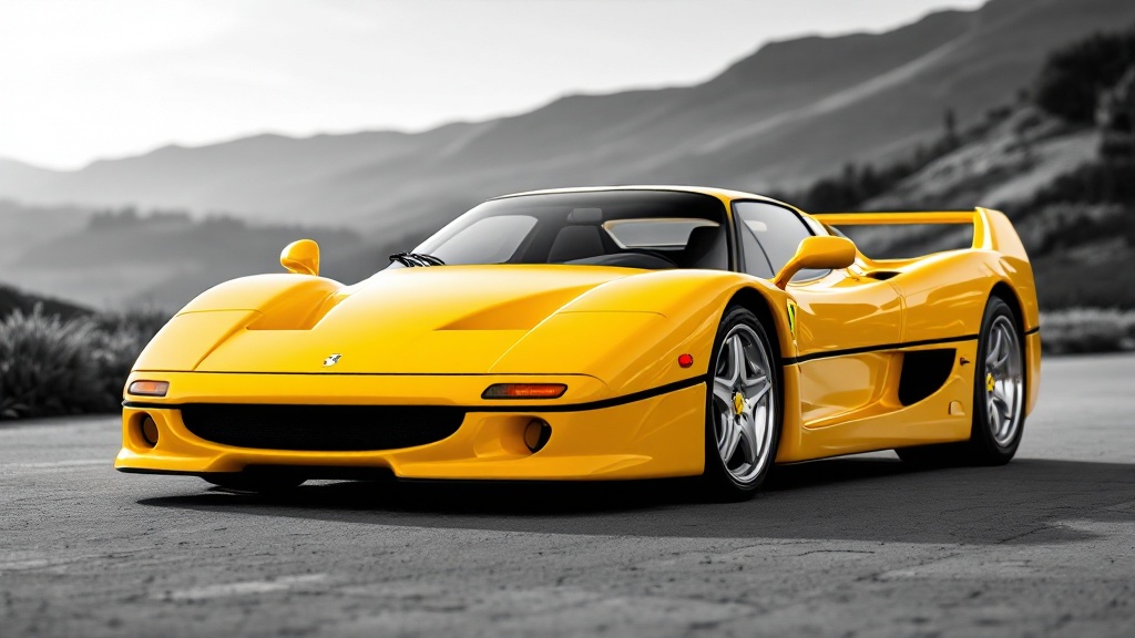 Редкая Желтая Ferrari F50 Ральфа Лорена: История, Характеристики и Ожидания у Аукциона RM Sotheby’s
