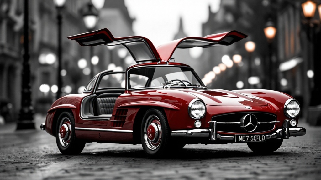 Легенда на колесах: как 1957 Mercedes-Benz 300 SL изменил автомобильный мир навсегда